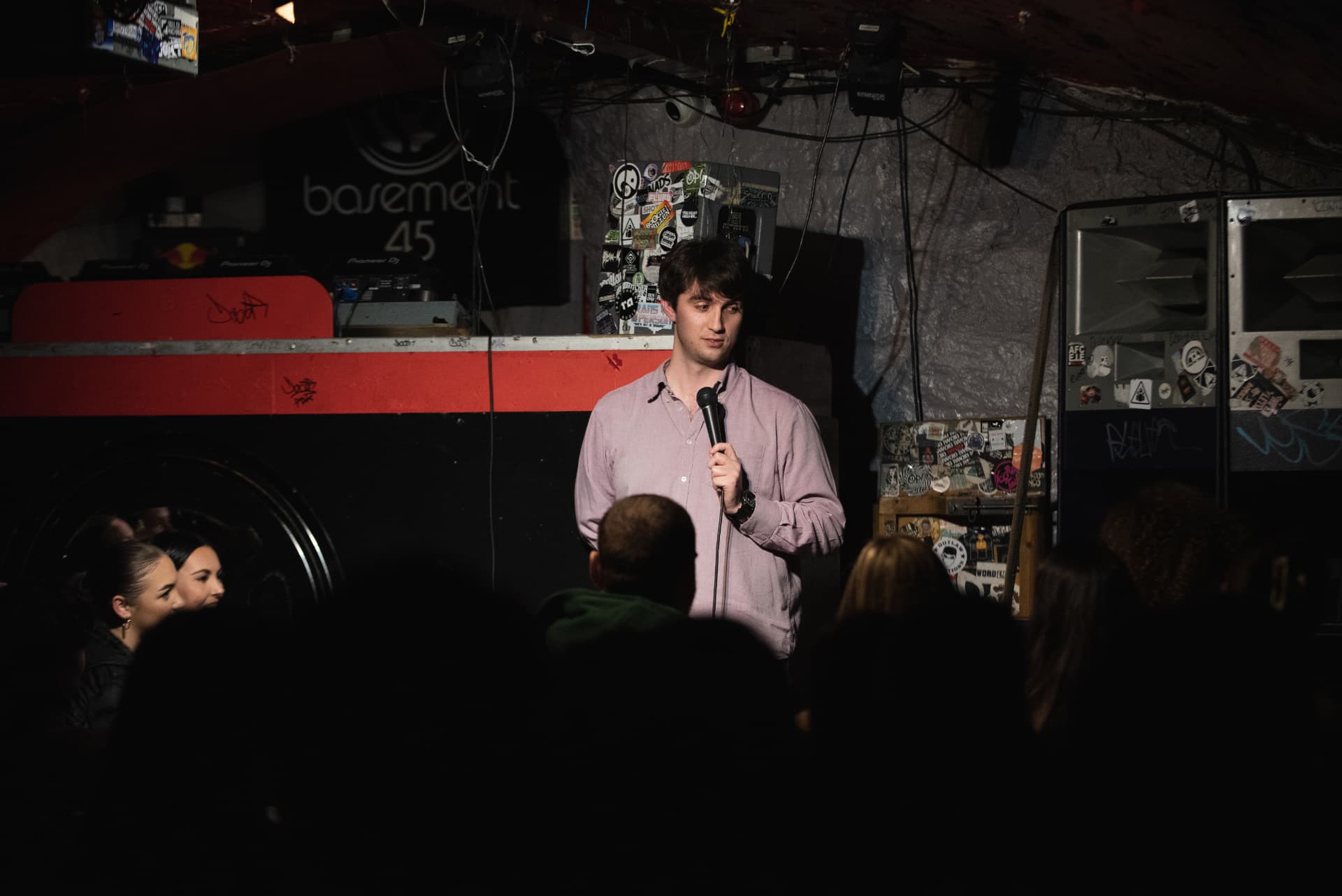 Basement 45 venue in central Bristol